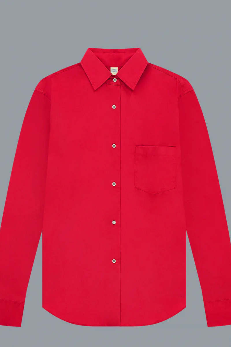 FLORE FLORE Zoe Shirt - Red FLORE FLORE Zoe Shirt - Red