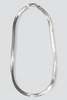Assembly New York Wide Herringbone Chain Necklace - Sterling Silver - Thumbnail 1
