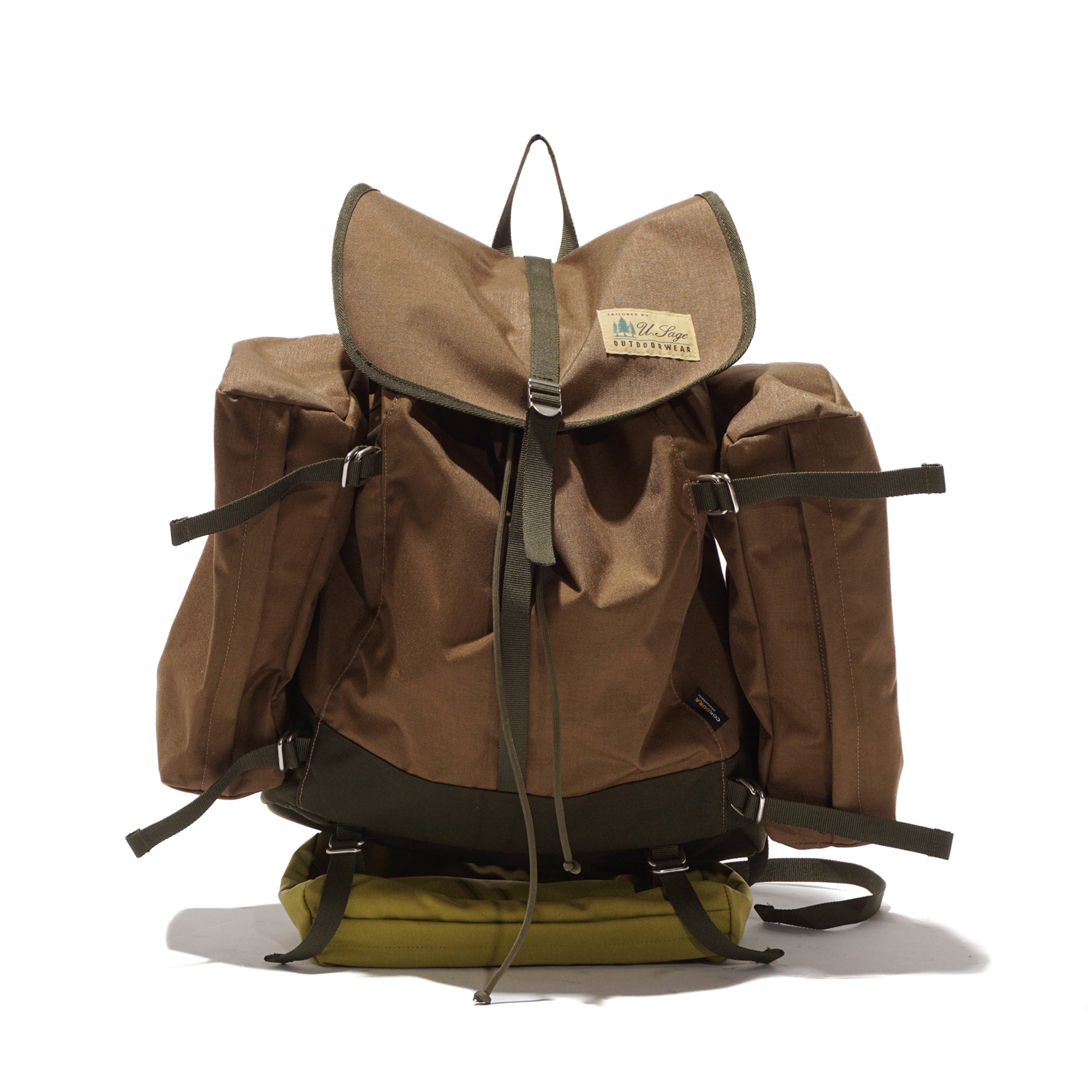 【Mischief】 Rhombus Mountain Backpack Khaki 미스치프 롬버스 마운틴 백팩 카키 | Mischief | KREAM