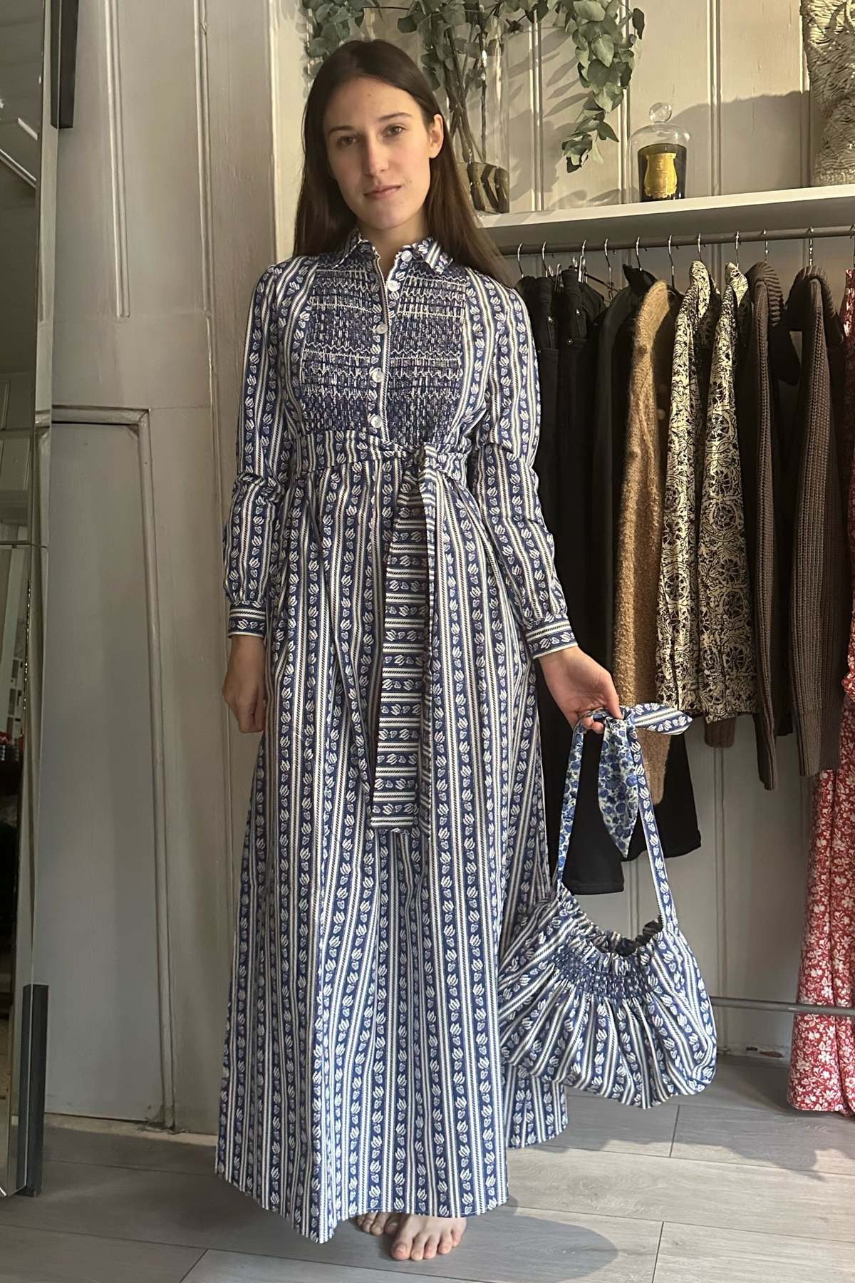Loretta Caponi Lorenza Dress - Fragaria | Garmentory