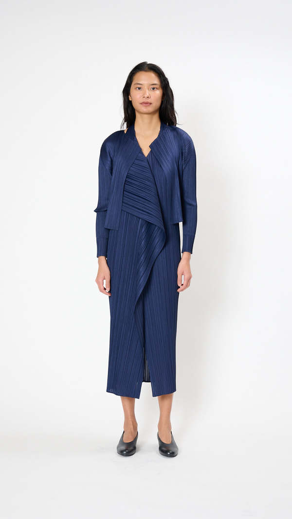 Pleats Please by Issey Miyake November Monthly Colors Cardigan