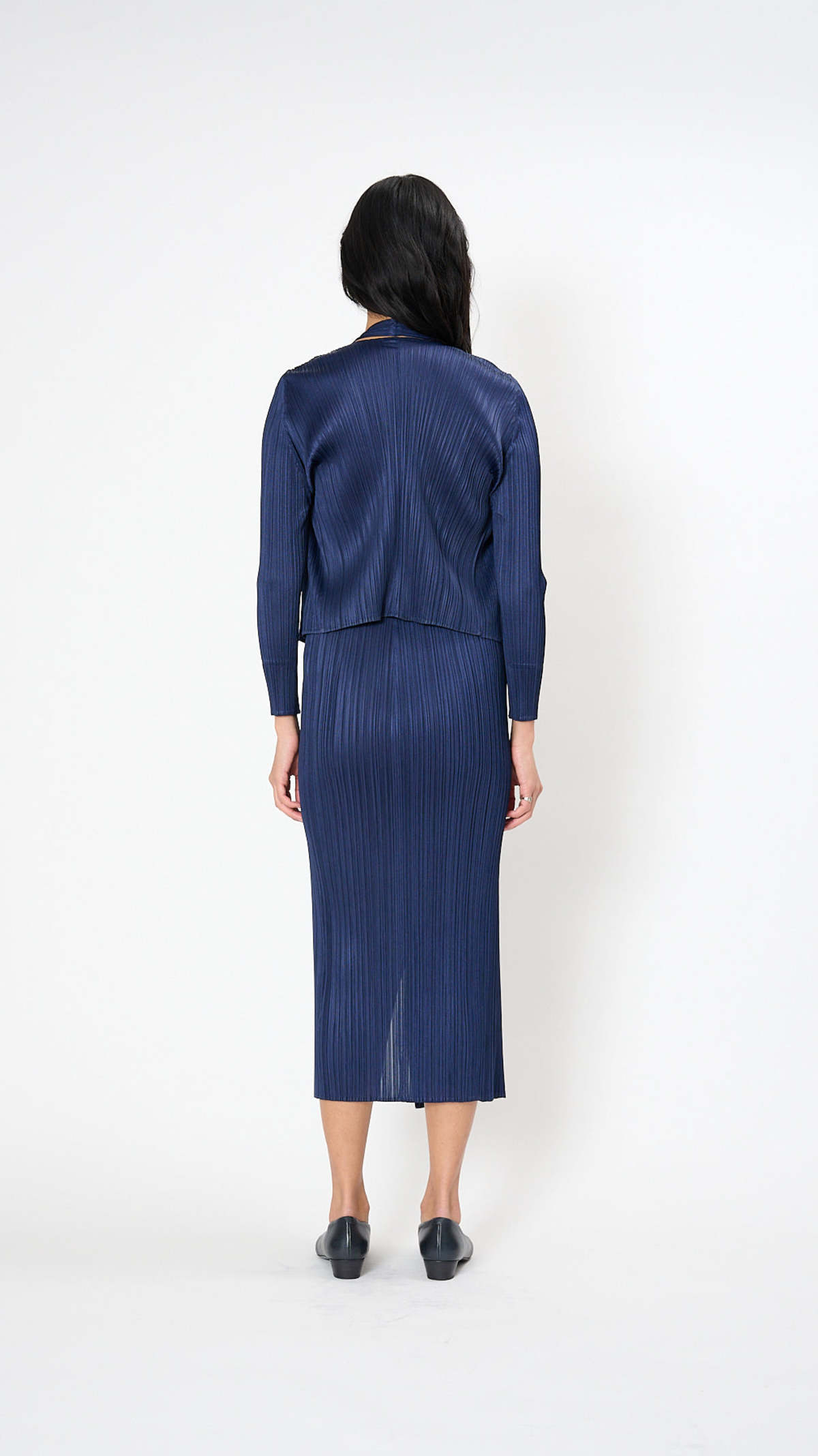 Pleats Please by Issey Miyake November Monthly Colors Cardigan 
