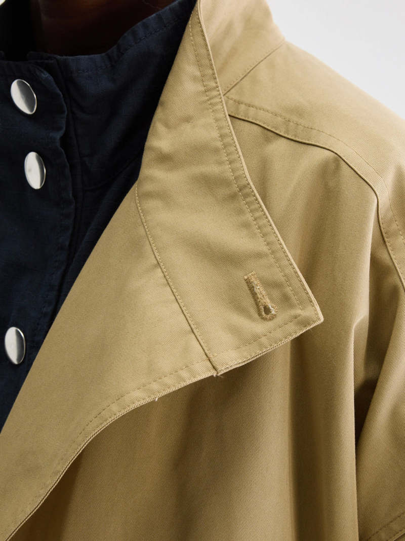 Bellerose Jutta Trench Coat - Earth