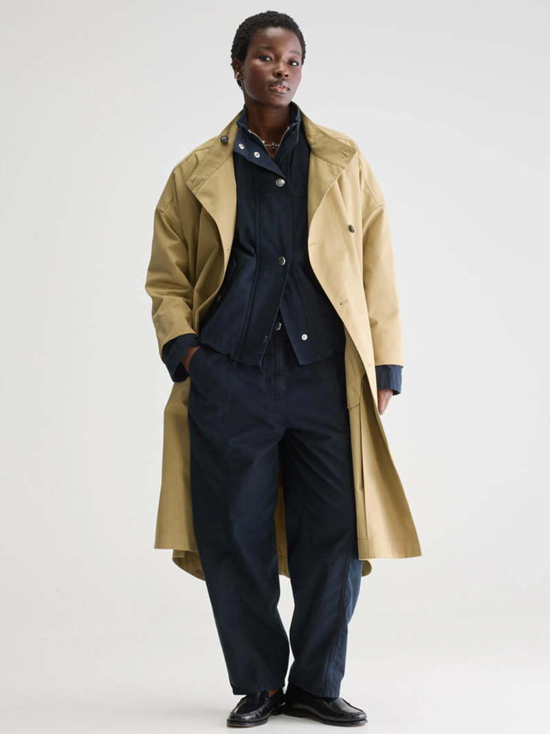 Bellerose Jutta Trench Coat - Earth