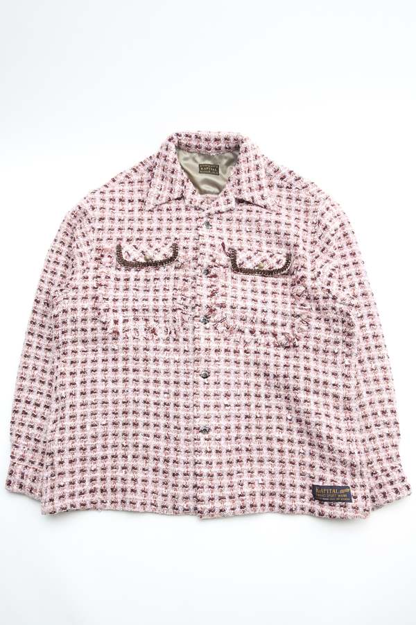 Kapital Fancy Tweed Board Shirt | Garmentory