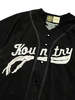 Kapital 16/- Densed Jersey Baseball Shirt - Black - Thumbnail 3