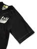 Kapital 16/- Densed Jersey Baseball Shirt - Black - Thumbnail 5