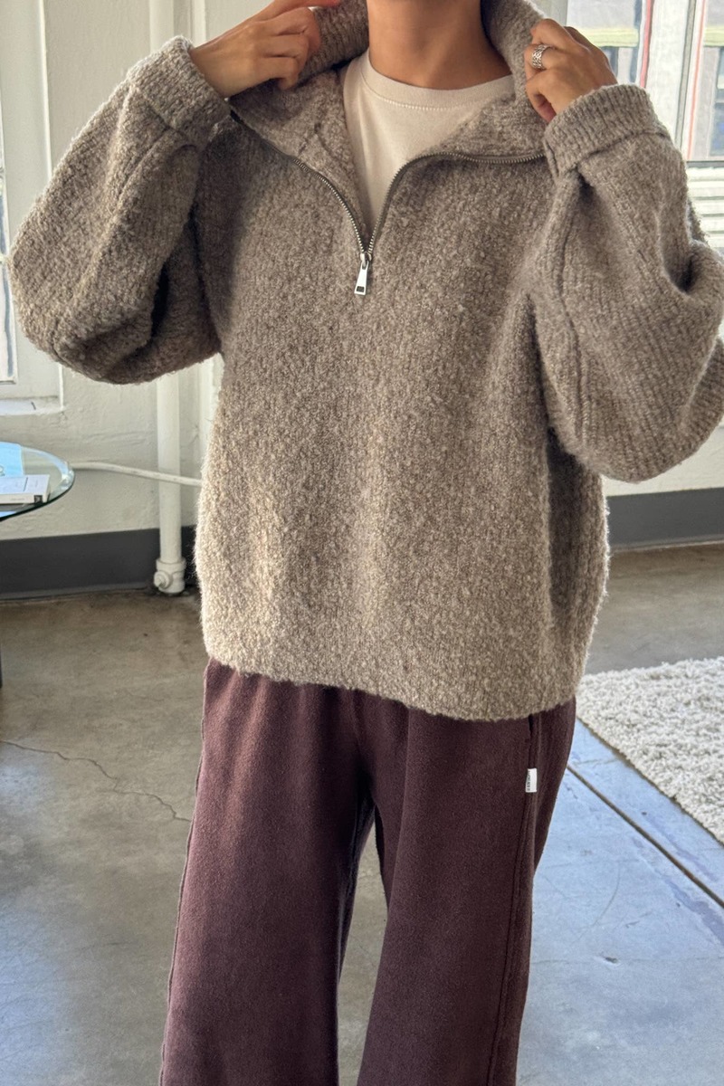 Le Bon Shoppe Andre Sweater - Smoke