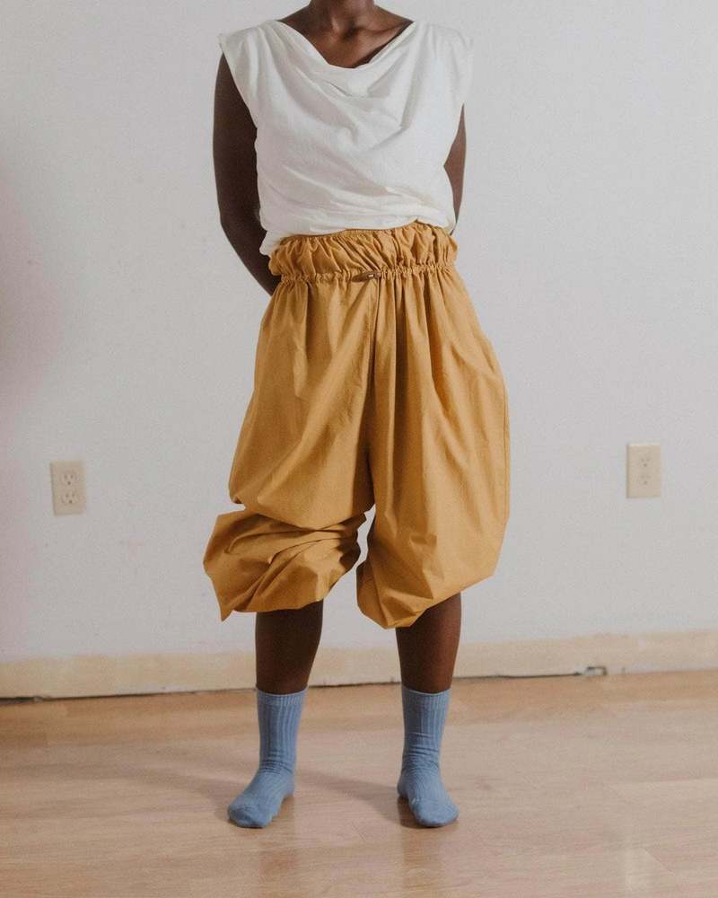 パンツ baserange AIR PANTS 2025ss Baserange Air Pants - Sighs Yellow | Garmentory