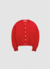 &Daughter Ada Cardigan - Poppy Red - Thumbnail 2