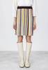Alysi Multistriped Skirt - Mix - Thumbnail 3