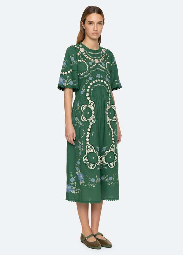 ☆ Sea NEW YORK ☆ Vesna S/Sドレス Vesna Embroidered Dress by Sea New York | Rent the Runway