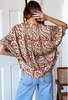 Emerson Fry Mandarin Collar Top - Batik - Thumbnail 2