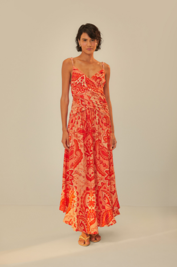 fitted lace wedding dress ENDLESS SUMMER CROSS OVER MAXI DRESS main image 1