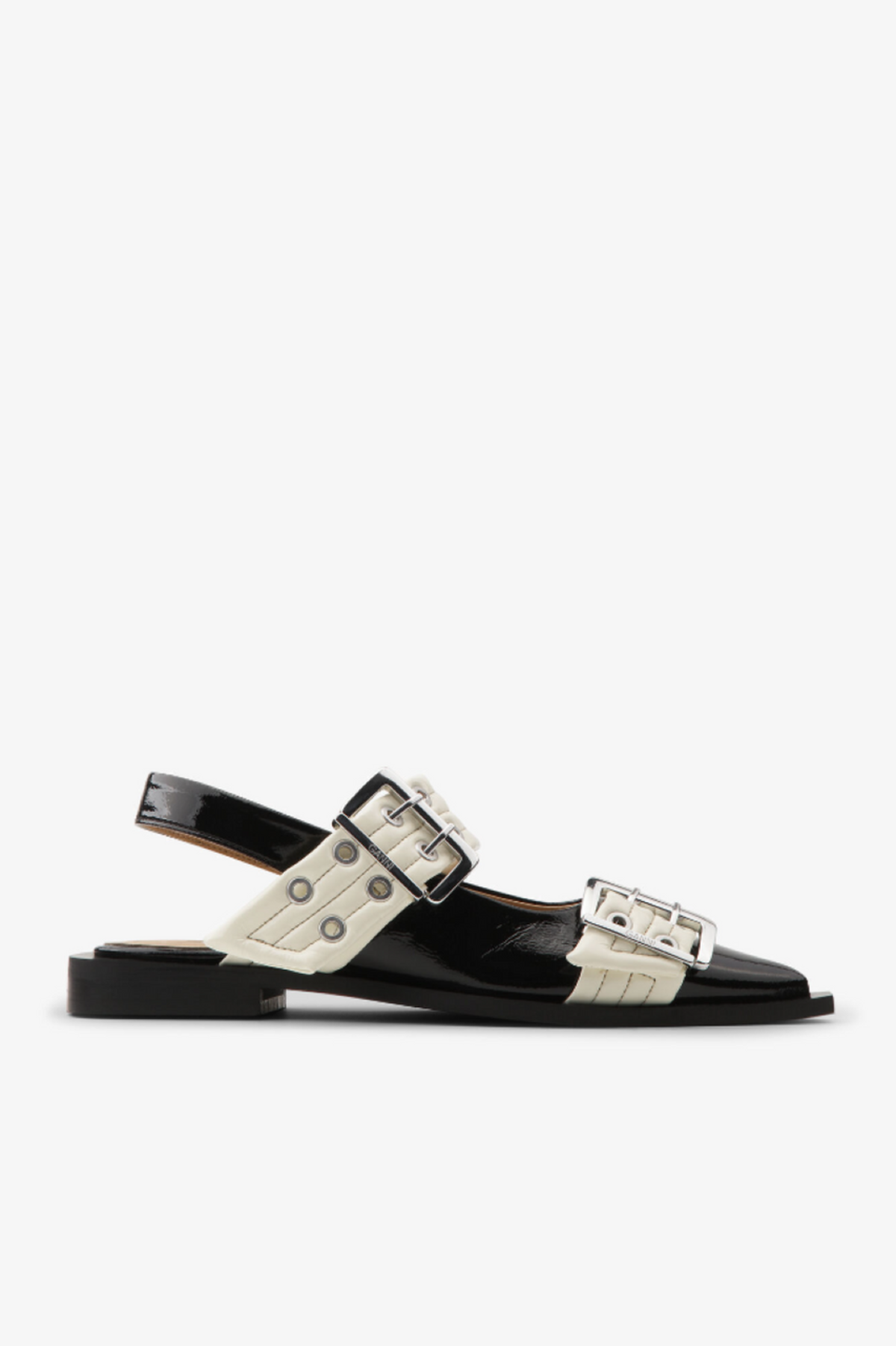 VIP【関税送料無料】希少 GANNI DENIM SLINGBACK BALLETS Ganni Multi Bow Denim Slingback Flats | Saks Fifth Avenue