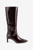 INTENTIONALLY __________. Seville Tall Boot - Burgundy - Thumbnail 1