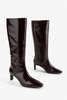 INTENTIONALLY __________. Seville Tall Boot - Burgundy - Thumbnail 2