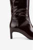 INTENTIONALLY __________. Seville Tall Boot - Burgundy - Thumbnail 4