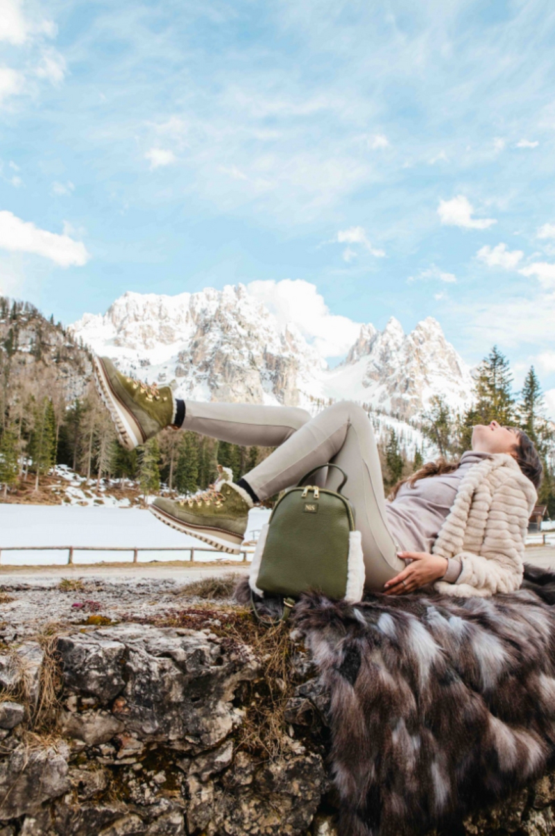 NIS Erika 'Cavallino' Boot - Green