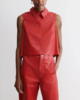 Rachel Comey Wray Top - Red - Thumbnail 2