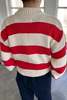 Le Bon Shoppe Zoe Sweater - Red Stripe - Thumbnail 4