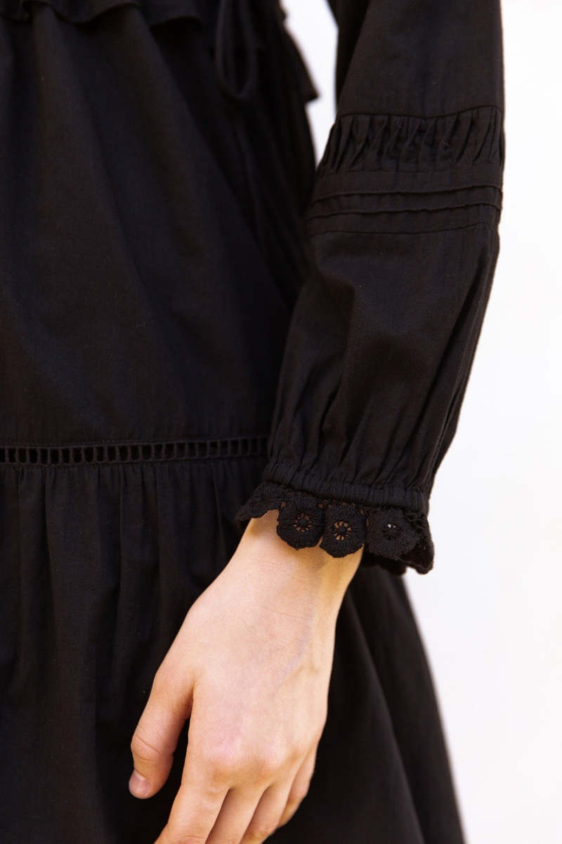 CQC LA Lisette Maxi Dress - Black CQC LA Lisette Maxi Dress - Black