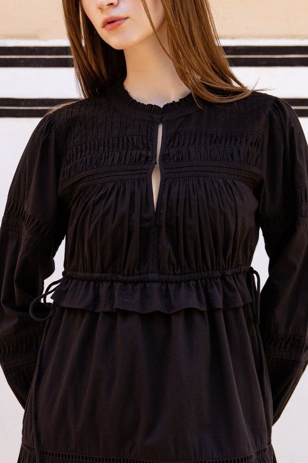 CQC LA Lisette Maxi Dress - Black CQC LA Lisette Maxi Dress - Black