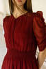 CQC LA Martine Dress - Deep Rouge - Thumbnail 2
