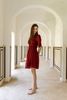 CQC LA Martine Dress - Deep Rouge - Thumbnail 4