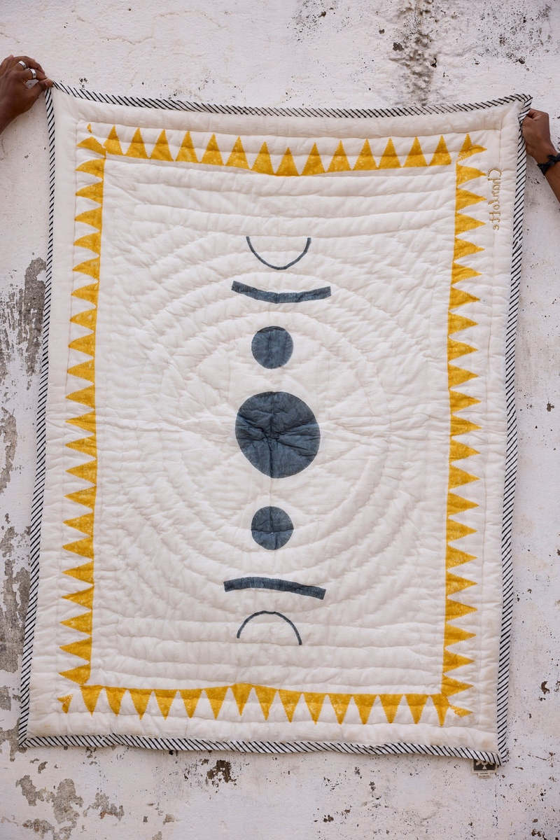 CQC LA New Moon Baby Quilt CQC LA New Moon Baby Quilt