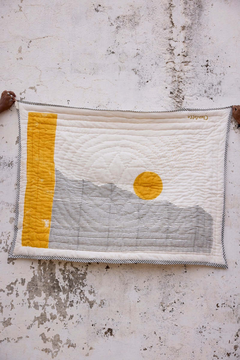 CQC LA New Moon Baby Quilt CQC LA New Moon Baby Quilt