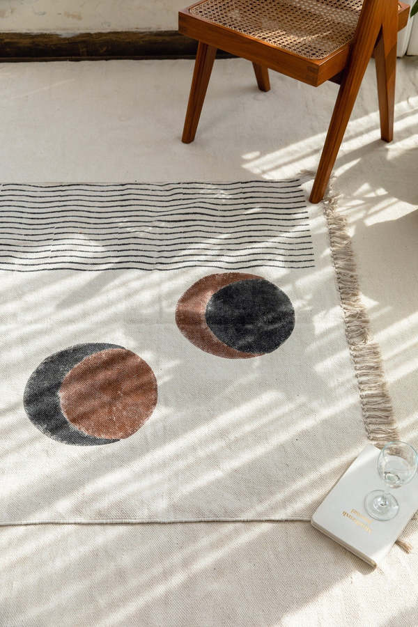 CQC LA Rising Moon Rug