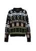 Magliano Buone Feste Sweater - Black - Thumbnail 1