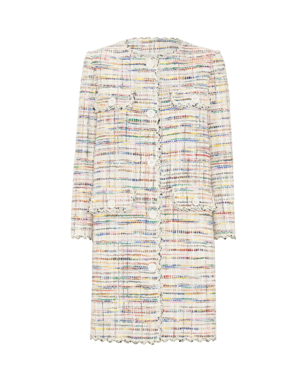 Mirto Tweed Long Jacket