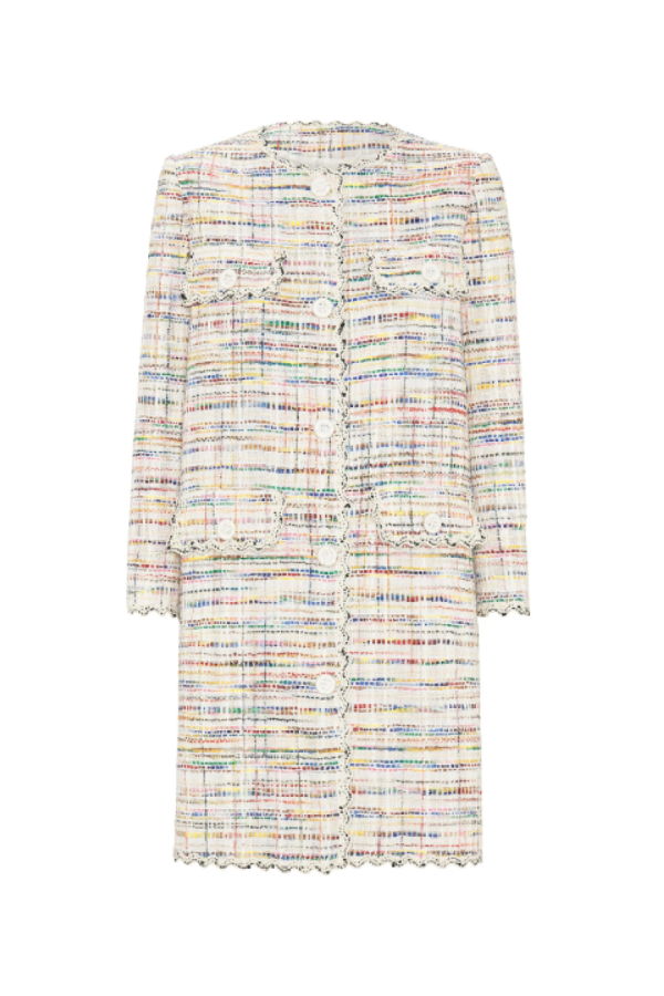 Mirto Tweed Long Jacket