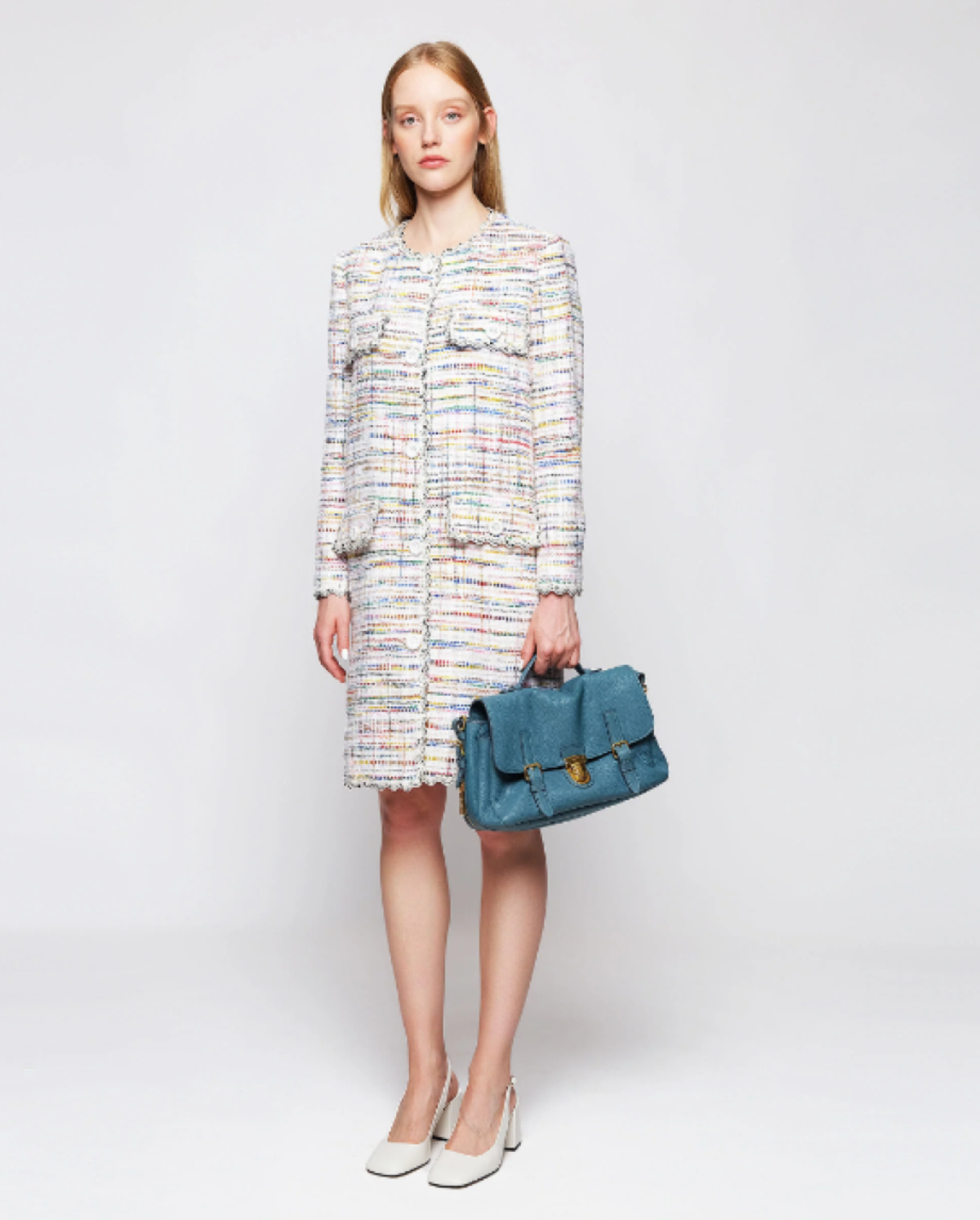 Mirto Tweed Long Jacket - Image 2 of 4