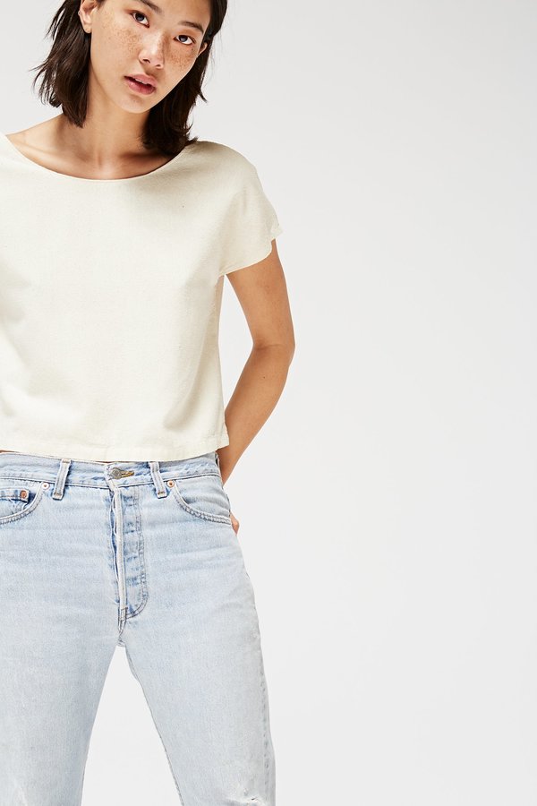 Lacausa Reversible Silk Top Lacausa Reversible Silk Top