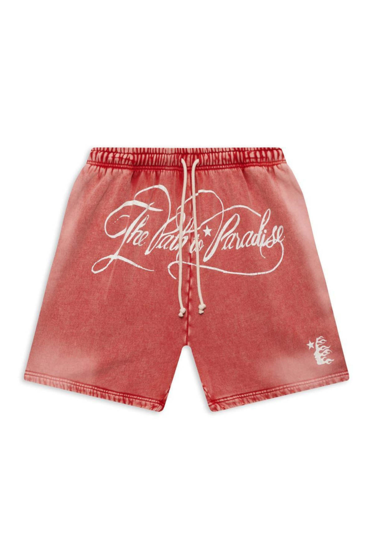 Hellstar Path To Paradise Shorts - Red | Garmentory