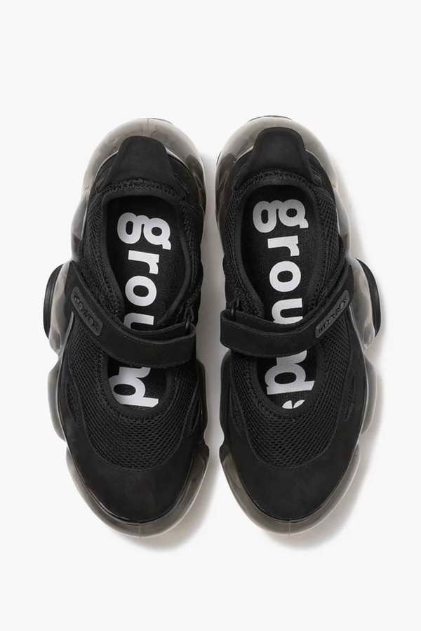 grounds Moopie Mary Jane Shoes - Black Black | Garmentory