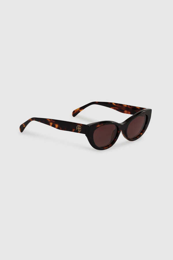 Anine Bing Cannes Sunglasses - Dark Tortoise | Garmentory display picture 1