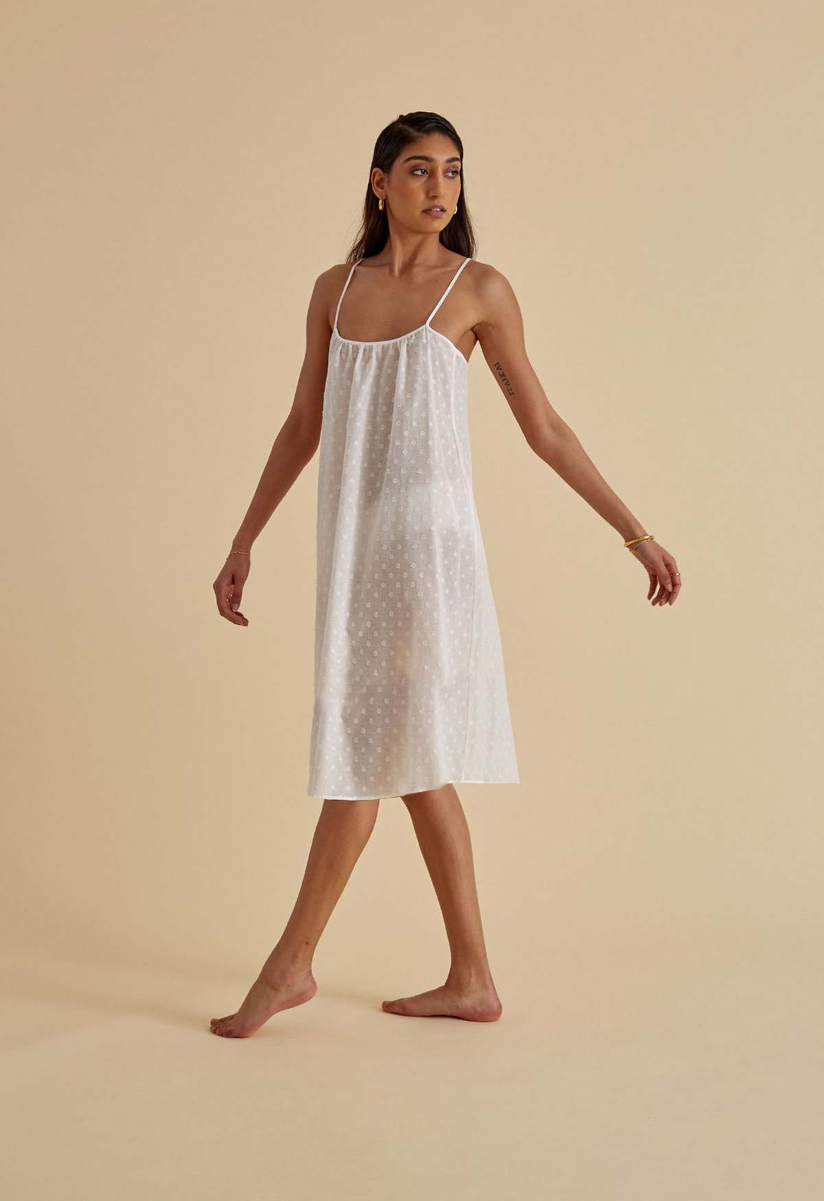 Loup Charmant Classic Slip - Soft White - Image 1 of 2