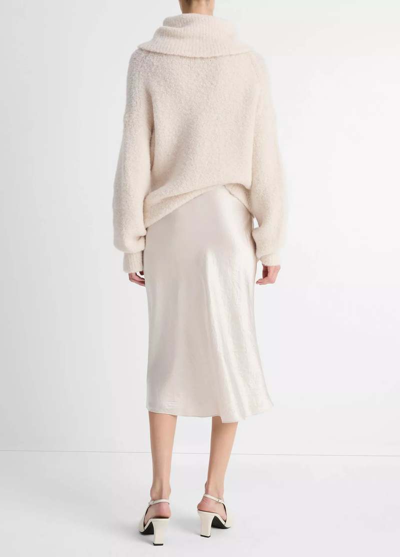 Vince Satin Slip Skirt - Champagne Vince Satin Slip Skirt - Champagne