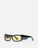 Port Tanger Hads Sunglasses - Black/Warm Olive - Thumbnail 4