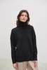 skall studio Recycled Cashmere Sweater - Dark Gray - Thumbnail 1