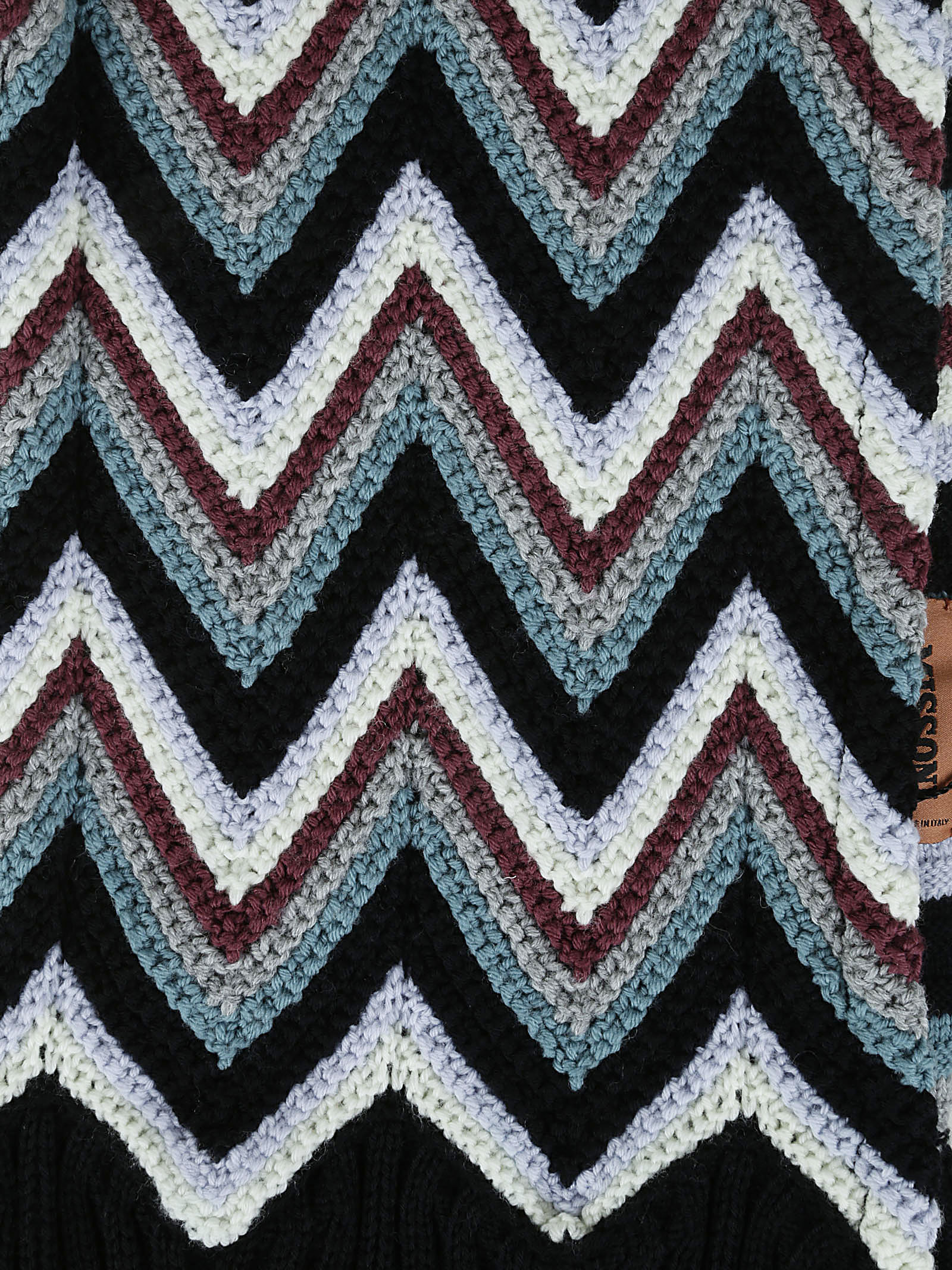 MISSONI Scarf - Black Red | Garmentory