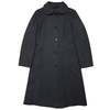 MISSTEX Boiled Wool A-Line Dress Coat - Iron - Thumbnail 1