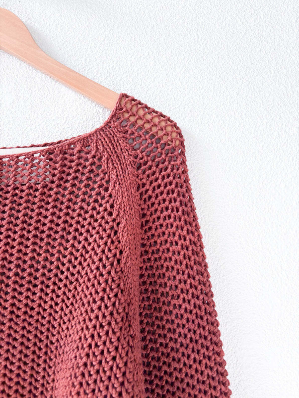 Misha & Puff Cotton Sweater - maroon - Image 2 of 5