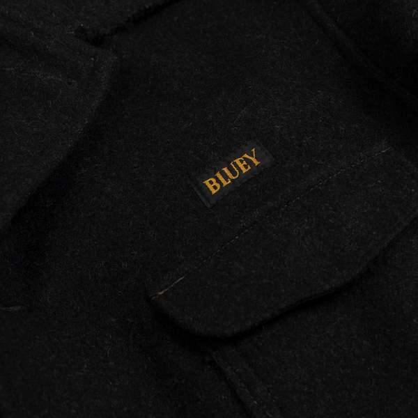 Norwellan Bluey 34 Ounce Waterproofed Felted Wool Lumber Jacket