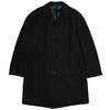 ORA 1921 Boiled Wool Balmacaan Coat - Charcoal - Thumbnail 1