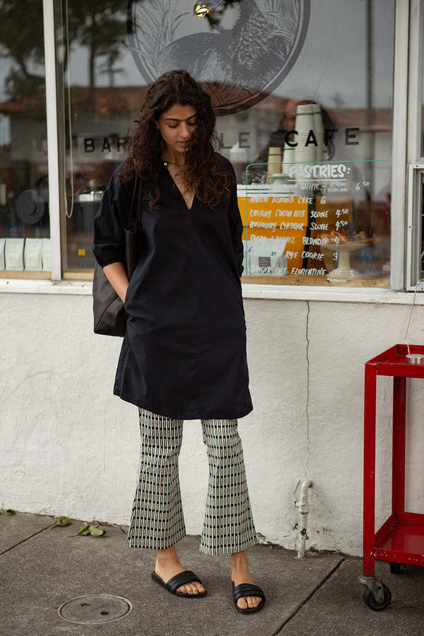 Erica Tanov Tynan Cotton Dress - Black